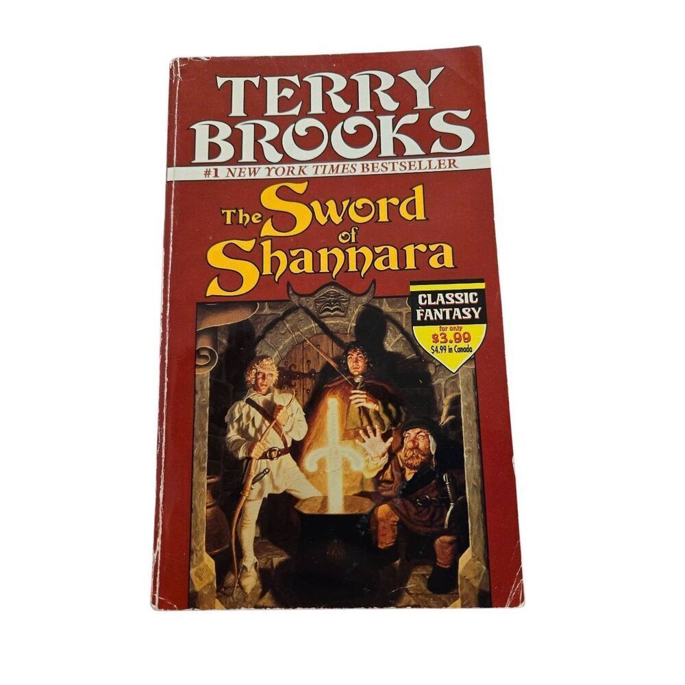 The sword of Shannara by Terry Brooks - del ray fantasy books - isbn 0345314255